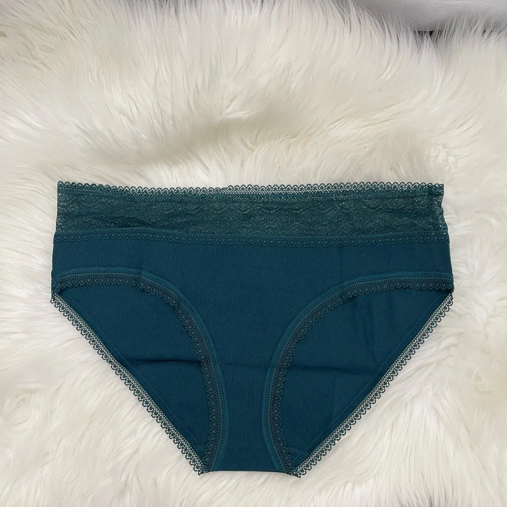 Victoria’s Secret The Lacie Lace - Waist Cotton Hiphugger Panty Underwear. NWT